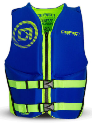 O'Brien Traditional Youth Life Jacket (Blue/Green)