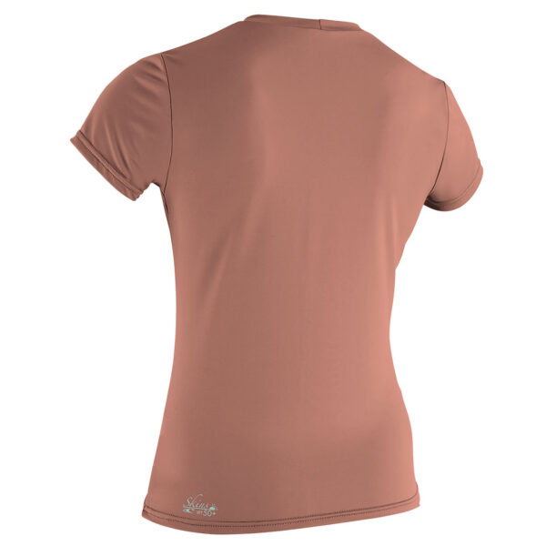 O'Neill Womens Basic Skins S/S Sun Shirt - Light Grapefruit