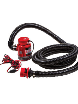 Eight.3 Telescope Pump 3,000 GPH 12 V DC 12 Amp Fuse Ballast Pump