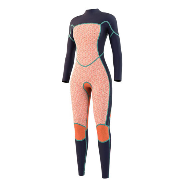 Mystic Diva (Black/Mint) Women's Fullsuit 5/3mm w/Double Zipper 2021