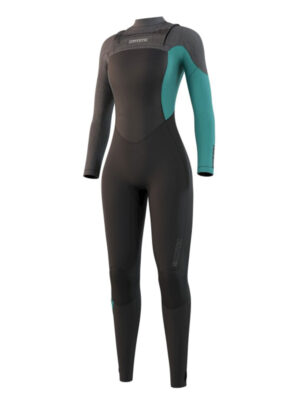 Mystic Diva (Black/Mint) Women's Fullsuit 5/3mm w/Double Zipper 2021
