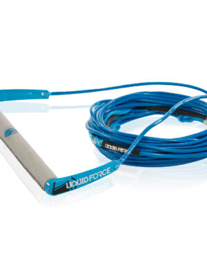 Liquid Force Plush w/ Vision Line [Grey/Blue] 70' Wakeboard Rope & Handle Combo