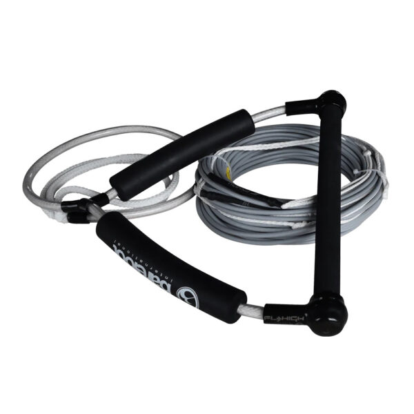 Barefoot Intl Silver Spectra Wake Rope & Handle Combo [Silver]