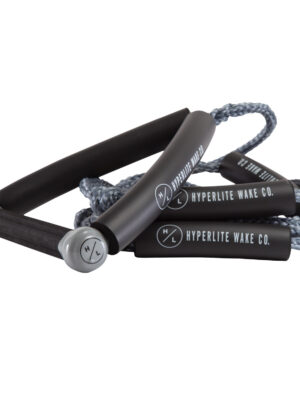 Hyperlite 20' Surf Rope w/ Handle (Grey)