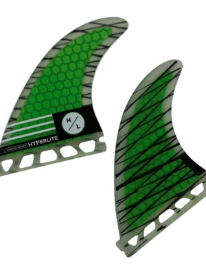 Hyperlite 4.5" Riot Carbon Surf Fin Kit-Pair