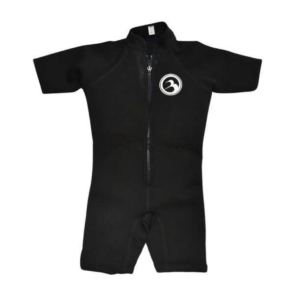 Barefoot Intl  Short Sleeve Wetsuit [Black & Gray]
